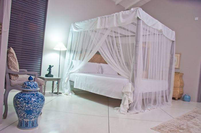 Bright daytime view of the second bedroom