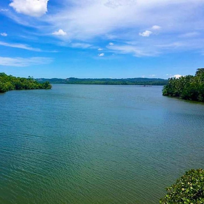 Amba Villa lake view facing Madol Duwa Island