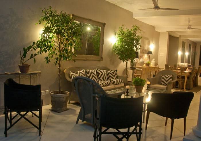 Evening ambience in the Amba Villa living area