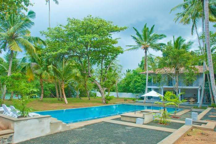 16-meter private swimming pool at Amba Villa
