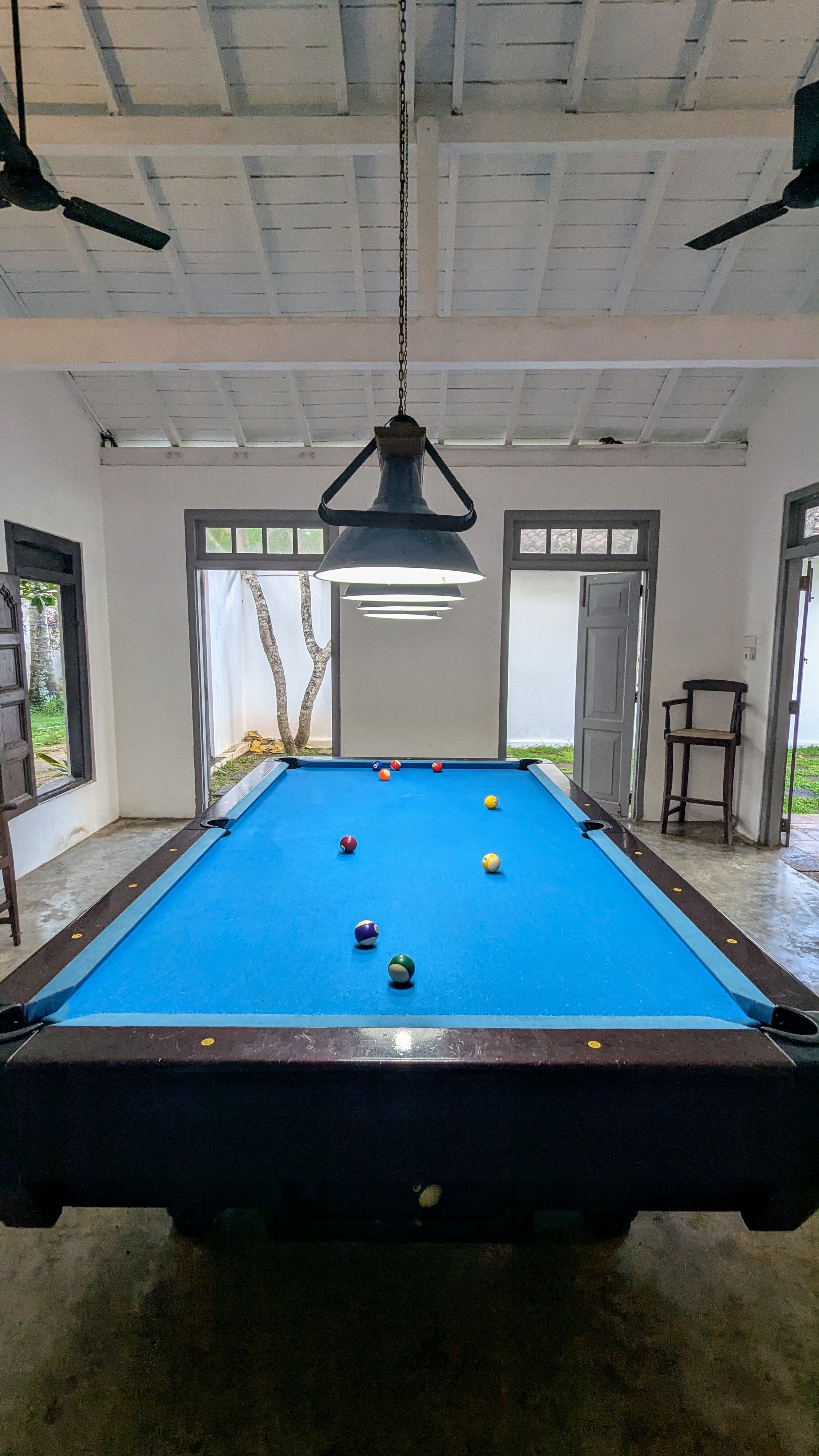 Olanda Beach House - Games room with pool table